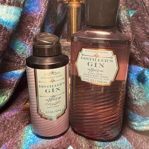 Distiller’s Gin Men’s Collection Body Wash & Spray NWT BBW